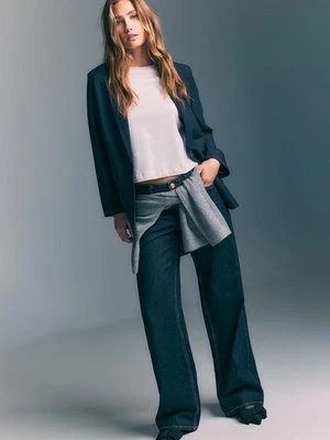 Stradivarius Żakiet regular fit  Morski