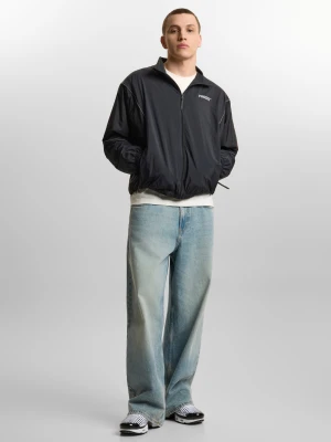 Street Armour kurtka przejściowa regular męska czarna Klasyk