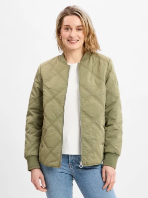 Street One Bluza damska Kobiety zielony jednolity,