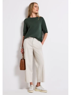 Street One Bluza w kolorze ciemnozielonym rozmiar: 40