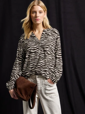 Street One Bluzka damska Kobiety wiskoza wielokolorowy,