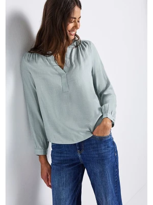 Street One Bluzka w kolorze błękitnym rozmiar: 42