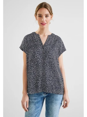 Street One Bluzka w kolorze granatowym rozmiar: 34