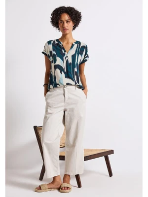 Street One Bluzka w kolorze kremowo-morskim rozmiar: 38