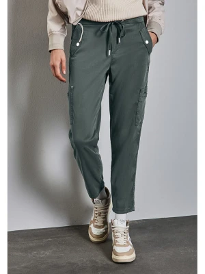 Street One Bojówki "Bonny" w kolorze ciemnozielonym rozmiar: 38/L28