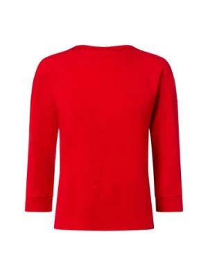 Street One Damska koszulka z długim rękawem Kobiety czerwony,