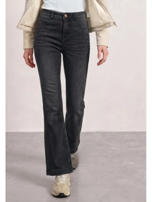 Street One Dżinsy - Bootcut fit - w kolorze antracytowym rozmiar: W32 / L30