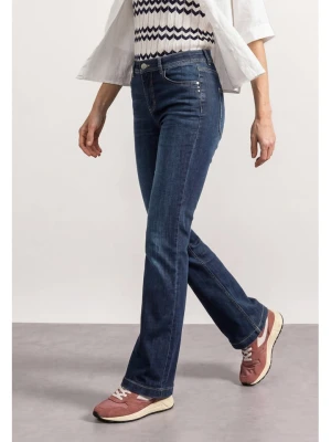 Street One Dżinsy - Bootcut fit - w kolorze granatowym rozmiar: W27 / L30