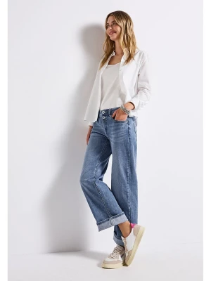 Street One Dżinsy - Regular fit - w kolorze niebieskim rozmiar: W30/L28