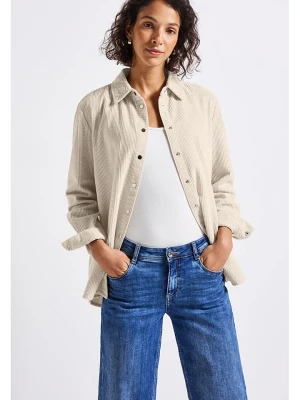 Street One Koszula sztruksowa w kolorze kremowym rozmiar: 40