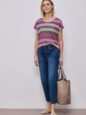 Street One Koszulka damska Kobiety wyrazisty róż,