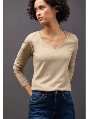 Street One Koszulka w kolorze beżowym rozmiar: 34