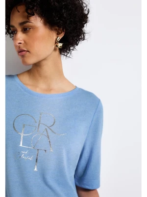 Street One Koszulka w kolorze błękitnym rozmiar: 38