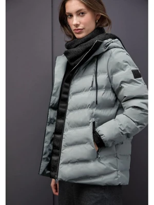 Street One Kurtka pikowana w kolorze szarym rozmiar: 40
