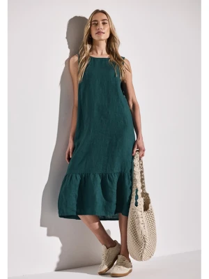 Street One Lniana sukienka w kolorze morskim rozmiar: 36