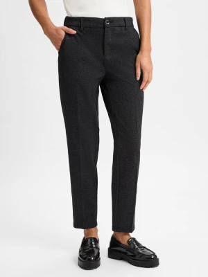 Street One Spodnie - Diagona Kobiety wiskoza czarny,