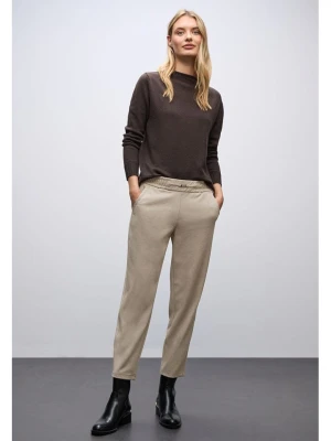 Street One Spodnie w kolorze beżowym rozmiar: 38/L28