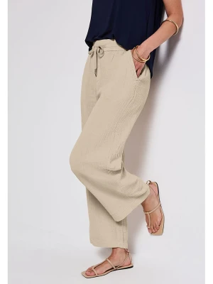 Street One Spodnie w kolorze beżowym rozmiar: W40/L28