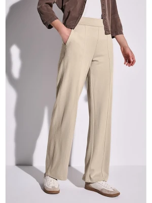 Street One Spodnie w kolorze beżowym rozmiar: W44/L32
