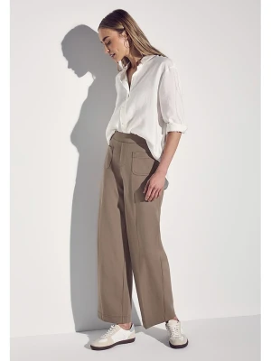Street One Spodnie w kolorze jasnobrązowym rozmiar: W42/L28