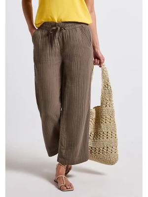 Street One Spodnie w kolorze jasnobrązowym rozmiar: W42/L28