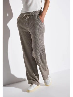 Street One Spodnie w kolorze szarobrązowym rozmiar: 40/L30