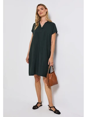 Street One Sukienka w kolorze ciemnozielonym rozmiar: 34