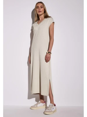 Street One Sukienka w kolorze kremowo-czarnym rozmiar: 38