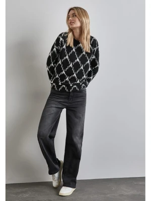 Street One Sweter w kolorze czarno-białym rozmiar: 38