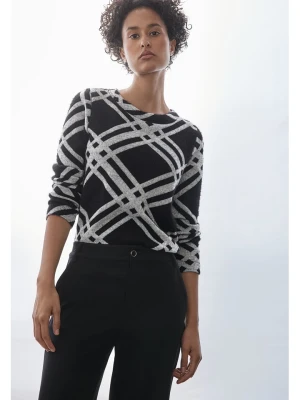 Street One Sweter w kolorze czarno-szarym rozmiar: 44