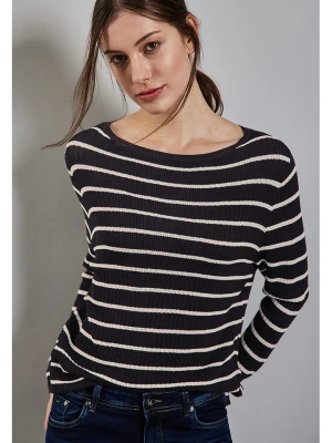 Street One Sweter w kolorze granatowo-białym rozmiar: 44