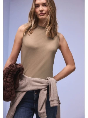 Street One Top w kolorze szarobrązowym rozmiar: 40