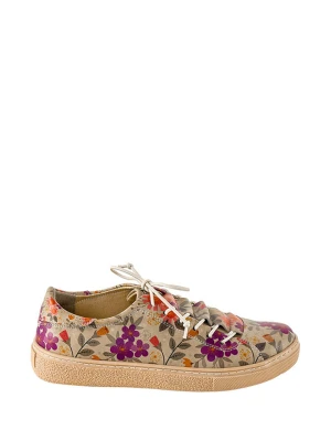 Streetfly Sneakersy w kolorze beżowym ze wzorem rozmiar: 38