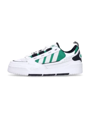 Streetwear Niskie Sneakers Cloud White/Green Adidas