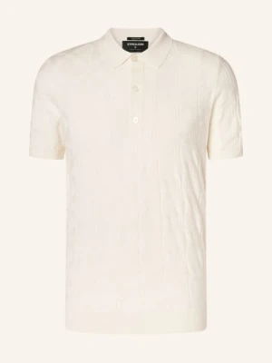 Strellson Dzianinowa Koszulka Polo Vincent weiss