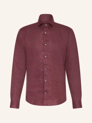 Strellson Koszula Lniana Ceasar O Kroju Slim Fit rot