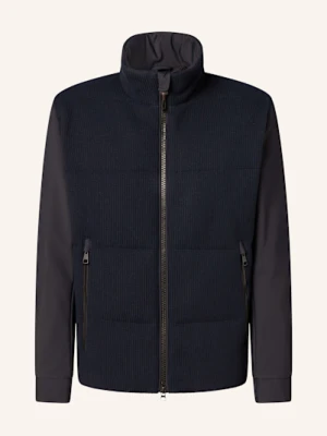 Strellson Kurtka Flex Knit Z Mieszanki Materiałów blau