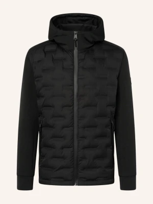 Strellson Kurtka Pikowana Avio Z Mieszanki Materiałów schwarz CZARNY