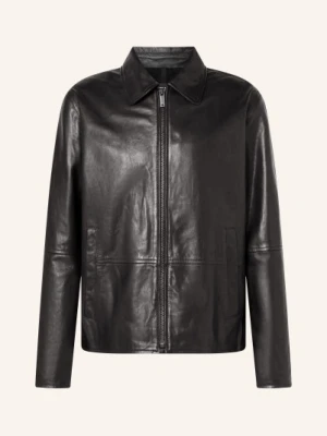 Strellson Kurtka Skórzana schwarz