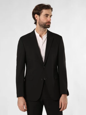 Strellson Męska kurtka modułowa - Adrian2 Mężczyźni Slim Fit czarny jednolity,