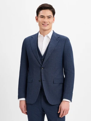 Zdjęcie produktu Strellson kurtka modułowa - Alzer3 Mężczyźni Slim Fit Sztuczne włókno niebieski
