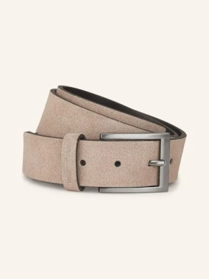 Strellson Pasek Skórzany beige