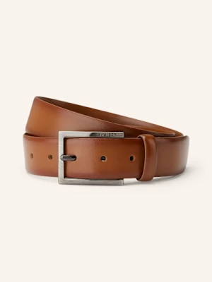 Strellson Pasek Skórzany braun