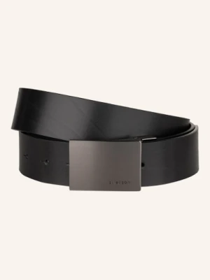 Strellson Pasek Skórzany schwarz