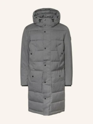 Strellson Płaszcz Pikowany Z Lamówką grau