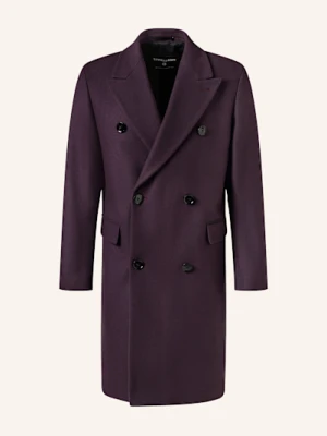 Strellson Płaszcz Wełniany Park Lane lila