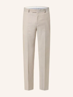 Strellson Spodnie Garniturowe Melwin Slim Fit beige
