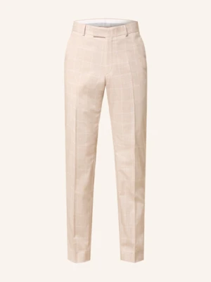 Strellson Spodnie Garniturowe Melwin Slim Fit beige