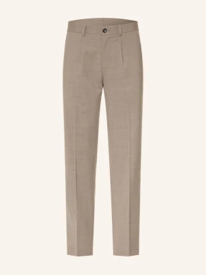 Strellson Spodnie Garniturowe Tomeo O Kroju Regular Fit beige