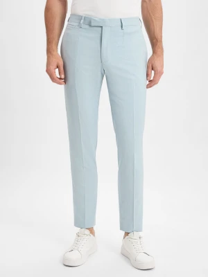Strellson Spodnie - Kynd3 Mężczyźni Slim Fit niebieski jednolity,